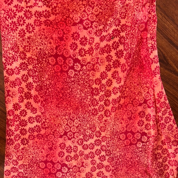 DBY Red and orange Floral Sleeveless Dress - Picture 4 of 5